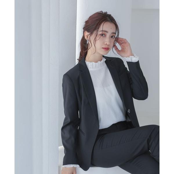 「DRESS PLUS」 パンツスーツ L ブラック レディース