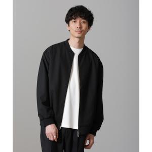 「NANO universe」 ブルゾン L ブラック メンズ