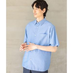 「GLOBAL WORK」 半袖シャツ LARGE ブルー系その他5 メンズ