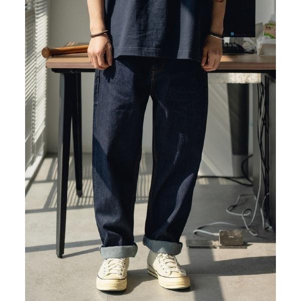 「rehacer」 デニムパンツ X-LARGE インディゴブルー メンズ