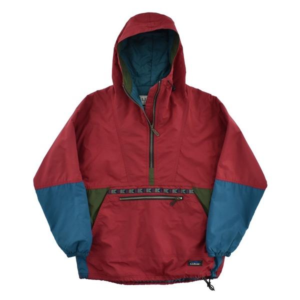 ブルゾン ジャンバー 「USED」L.L.Bean チロリアンテープ アノラックパーカー レディース...