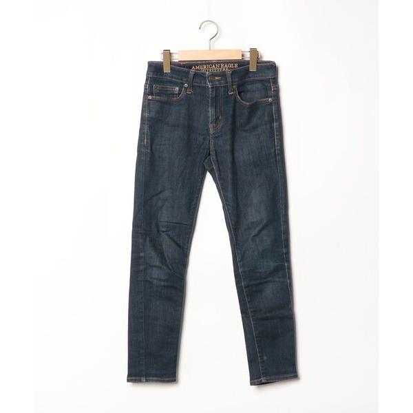 「American Eagle」 スキニーデニムパンツ 29 ネイビー レディース