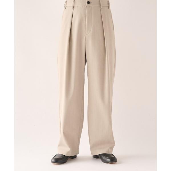 スラックス 「STUDIOUS」Non-Mulesed W Slacks メンズ