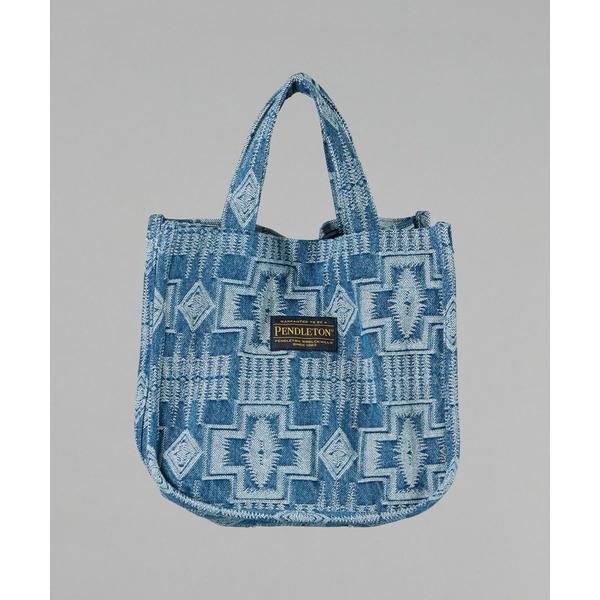 トートバッグ 「 PENDLETON / ペンドルトン 」JAQUARD DENIM BAG / ジ...