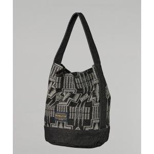 トートバッグ 「 PENDLETON / ペンドルトン 」JAQUARD DENIM TOTEBAG / ジャガードデニムトートバッグ