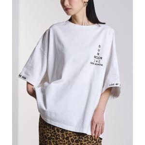 tシャツ (GENE HEAVENS)EMBROIDERY TEE レディース