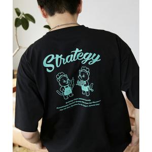 tシャツ PUBLUX/パブリュクス 「機能性素材」STRATEGY キャット プリント Tシャツ　限定展開 レディース メンズ