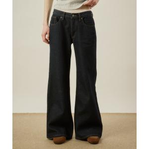 ジーンズ デニム デニムパンツ Low-rise wide-leg pants/ローライズワイドレッグパンツ レディース