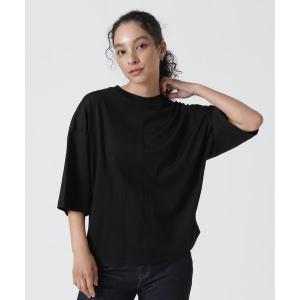 tシャツ ATON (エイトン) SUVIN 60/2 | WIDE SLEEVE T-SHIRT レディース