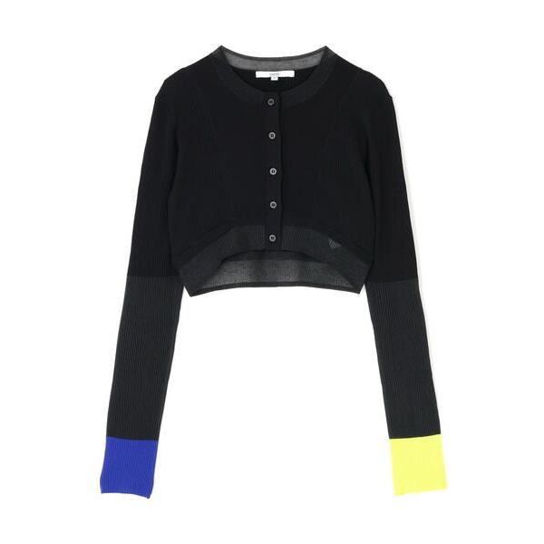 カーディガン UN3D./アンスリード/SHEER DOCKING SHORT KT CD/シアード...