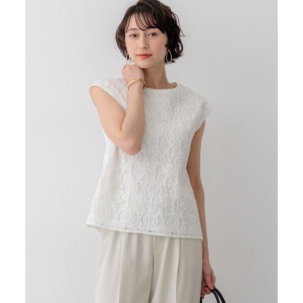 tシャツ コードエンブロイダリージャージー フレンチスリーブ カットソー レディース