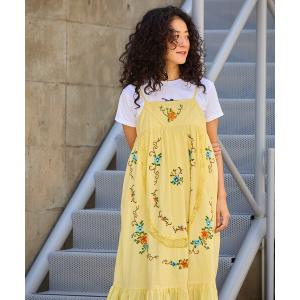 Freada（フリーダ） 7分袖ワンピース フリ- ピンク レディース