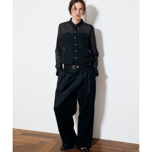 チノパン クロスフィニッシュチノス / Gloss-Finish Chinos レディース