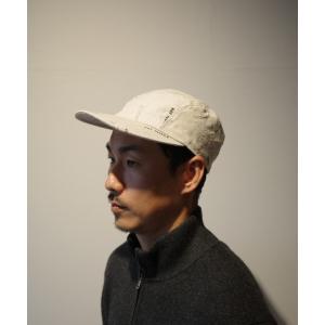 キャップ 帽子 KIJIMA TAKAYUKI LINEN COTTON PRINTED JET CAP メンズ