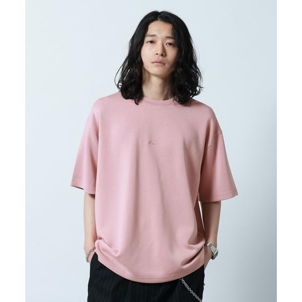 tシャツ 「LUXURY+EASY」DRAPE CREW NECK DESIGN STITCH T-...
