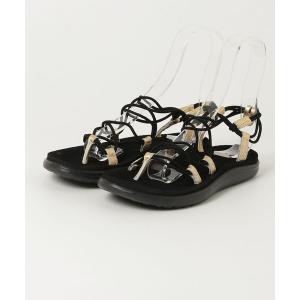 「Teva」 フラットサンダル 7 ブラック レディース