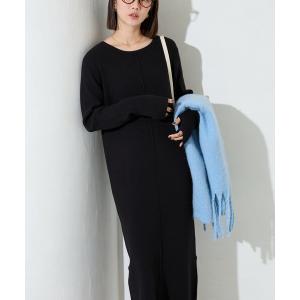 「FREAK'S STORE」 ニットワンピース SMALL ブラック レディース
