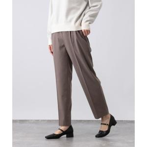 「GLOBAL WORK」 スラックス MEDIUM モカ レディース