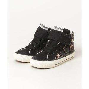 「CONVERSE」 「KIDS」ハイカットスニーカー 15cm ベージュ キッズ