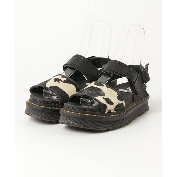 「Dr. Martens」 フラットサンダル - ブラック レディース