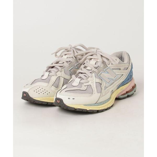 「New Balance」 ローカットスニーカー 24.5cm ホワイト レディース