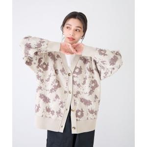 「BAYFLOW」 ニットカーディガン SMALL ブラウン レディース