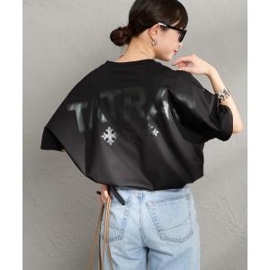 TATRAS（タトラス） tシャツ NUNKI ブランド刺繍ロゴ ショートスリーブ