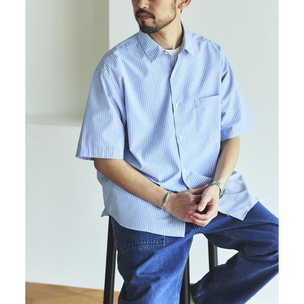 シャツ 半袖 AIRDRY HIGH TECHYARN 高機能素材 ブロード レギュラーカラーシャツ...