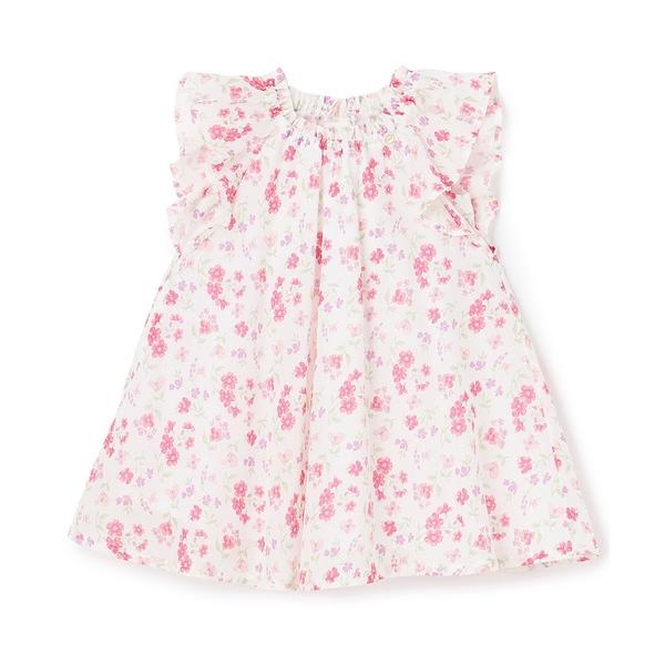 ワンピース 「リンク」花柄Aラインワンピース キッズ 子供服 女の子