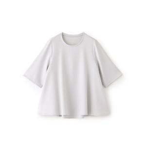 tシャツ 半袖 フレアカットソー レディース