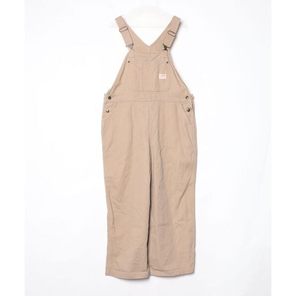 「Java」 オーバーオール LARGE ベージュ レディース