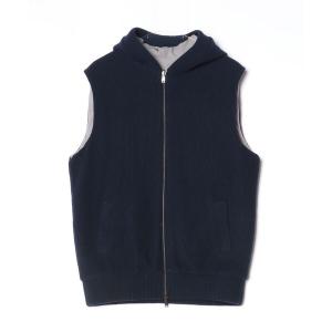 「HERNO」 ベスト 52 ネイビー メンズ