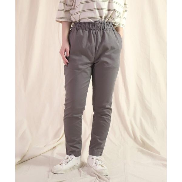 「Brocante」 イージーパンツ 1 グレー レディース
