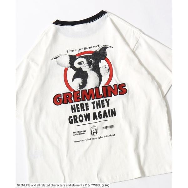 tシャツ GREMLINS（グレムリン）GIZMO ギズモ バックプリント リンガーTシャツ/ビッグ...