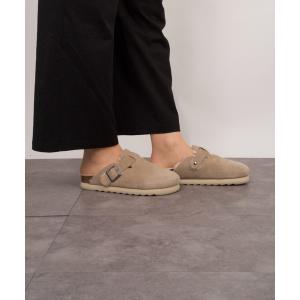 「VERBENAS」 フラットサンダル 37 チャコールグレー レディース