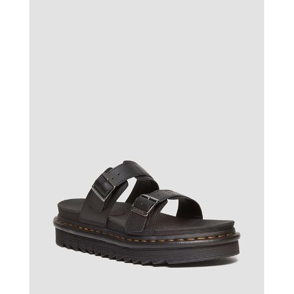「Dr. Martens」 フラットサンダル UK3 ブラック レディース