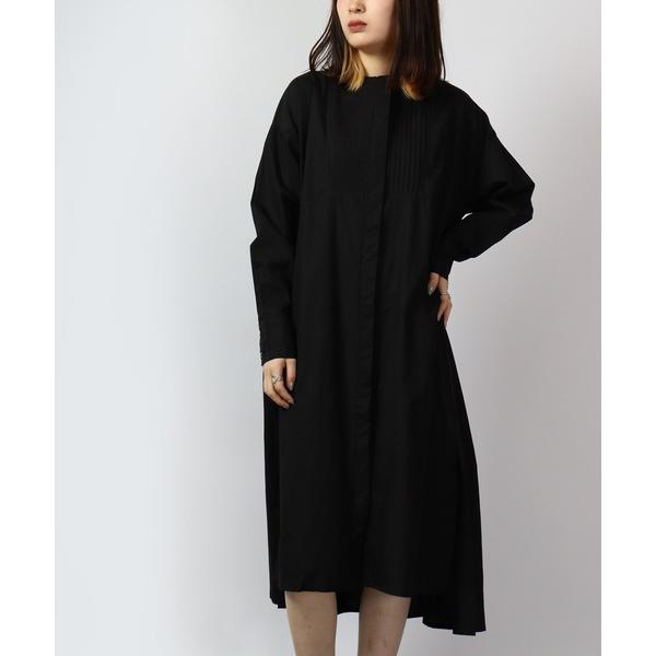 「spiritoso」 長袖ワンピース M ブラック レディース