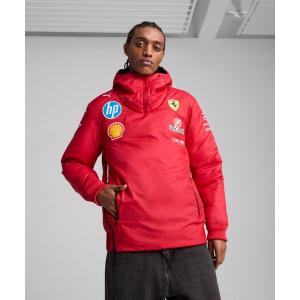 「PUMA」 ジャケット「ferrariコラボ」 MEDIUM チェリーレッド メンズ
