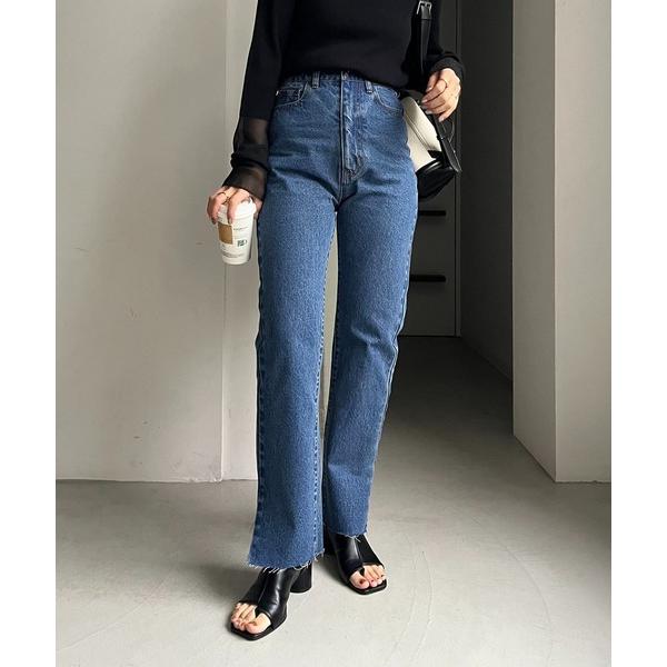 「CAPRICIEUX LE'MAGE」 デニムパンツ 36 ブルー レディース