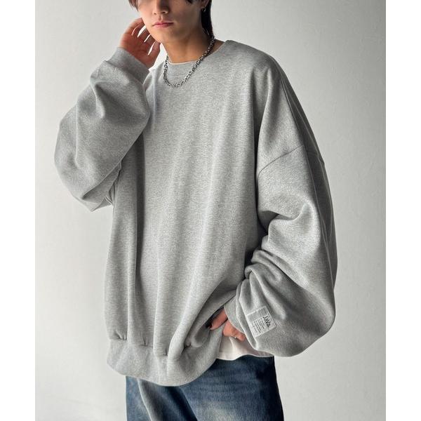 「Java」 スウェットカットソー LARGE 杢グレー メンズ