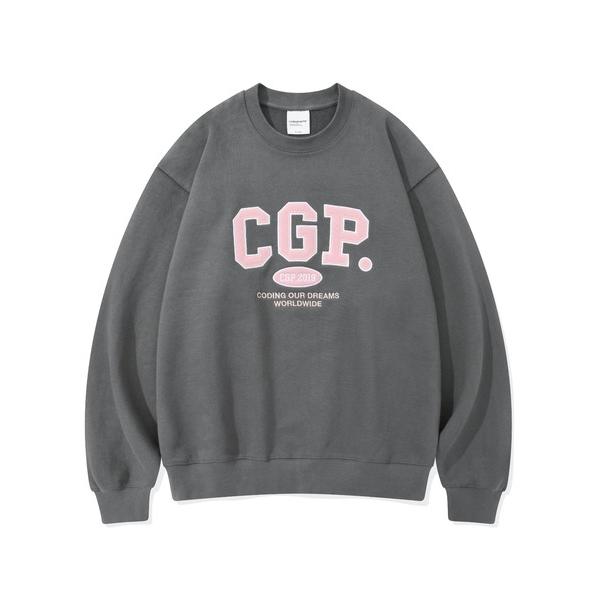 「codegraphy」 スウェットカットソー LARGE チャコールグレー メンズ