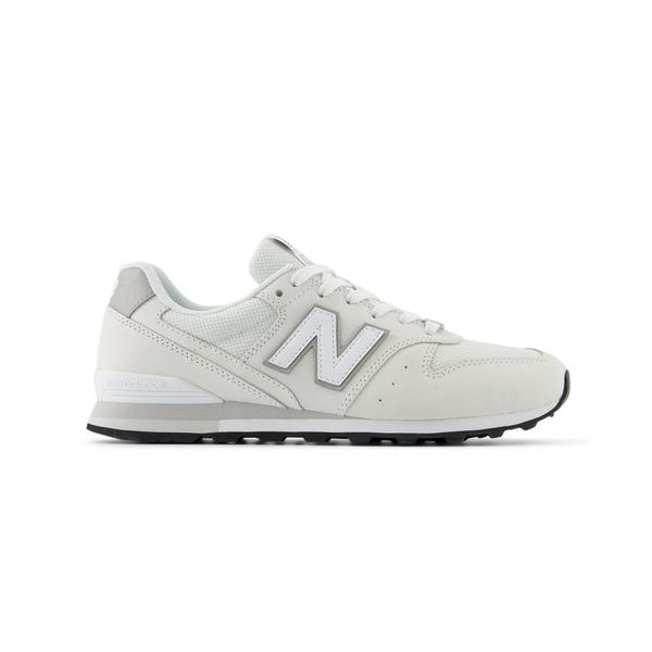 「New Balance」 ローカットスニーカー 23.5cm グレー レディース