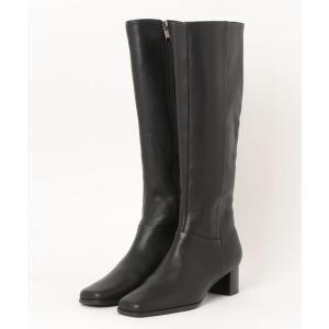 「neue diffusion」 ロングブーツ 23cm ブラック レディース