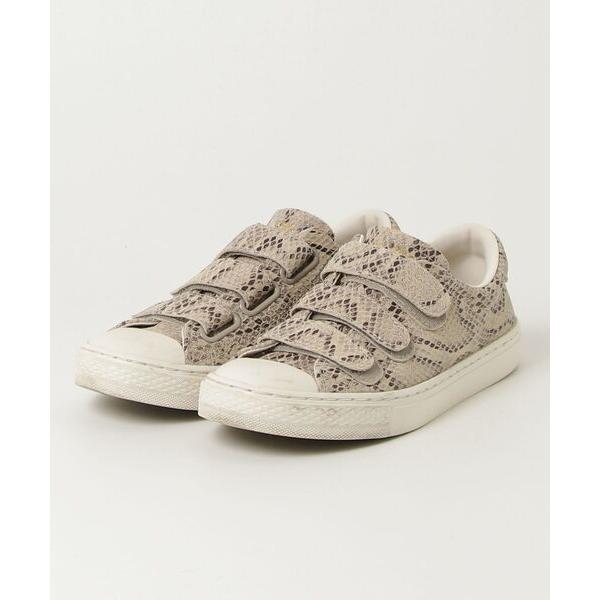 「CONVERSE」 ローカットスニーカー 3.5 グレー レディース
