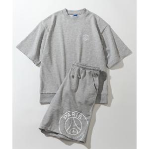 「PARIS SAINT-GERMAIN」 セットアップ L 杢グレー メンズ