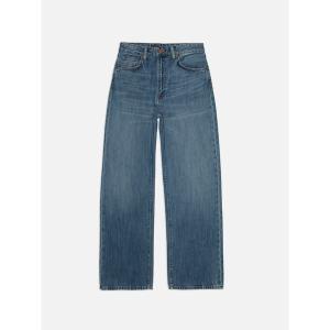 ジーンズ デニム デニムパンツ Nudie Jeans/ヌーディージーンズ Clean Eileen / ワイドストレートジーンズ / Clear Skies / レングス30 レディース