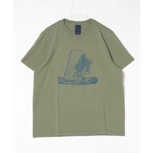 tシャツ Nudie Jeans/ヌーディージーンズ Roy / プリントTシャツ / Shop-Chop / Green メンズ