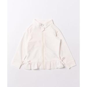 ラッシュガード スソフリルラッシュガード キッズ 子供 女の子