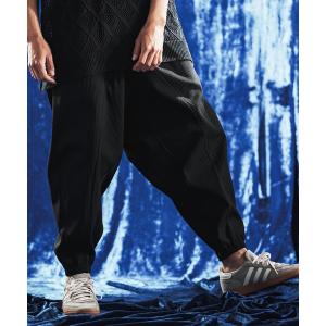 パンツ mp14905-Tricot Waffle Wide Balloon Joggers バルーンジョガーパンツ(AG06-016scg) メンズ