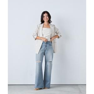 ジーンズ デニム デニムパンツ バギーストレート”MARY レディース